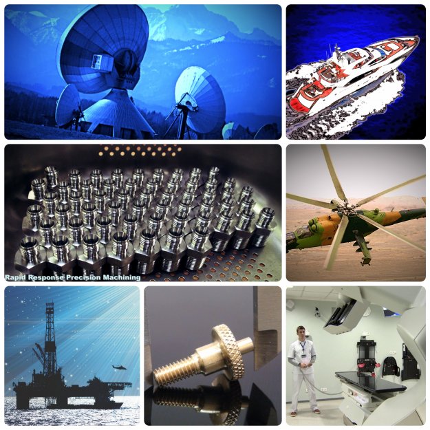Oil & Gas, Defence, Medical, Marine, Aerospace Engineering